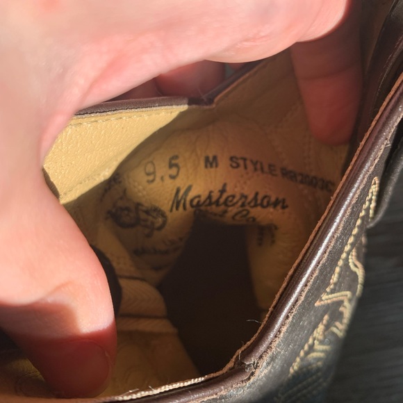 ❌SOLD❌Masterson Western Toddler Boots (9.5) - Picture 4 of 4